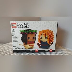 Lego Brick Headz 40621 Moana & Merida Disney Princess NWT Building Toy Set